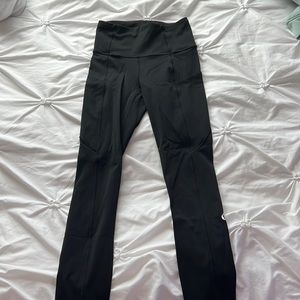 Lululemon leggings size 0 barley worn